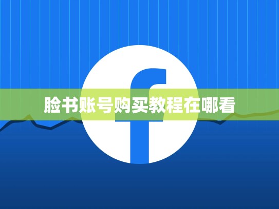 脸书账号购买教程在哪看