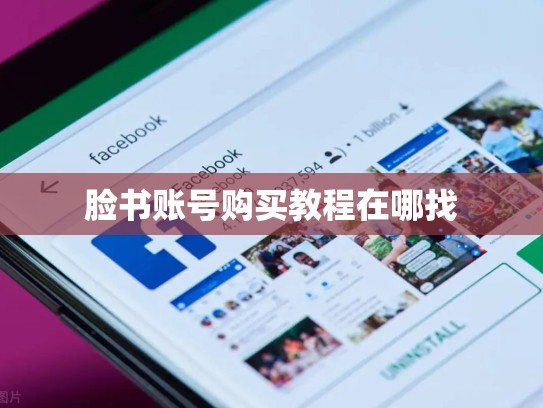 脸书账号购买教程在哪找