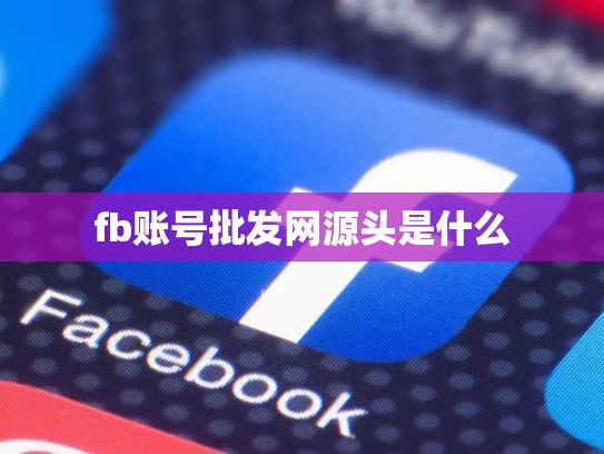 fb账号批发网源头是什么