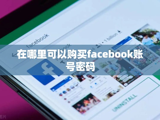 在哪里可以购买facebook账号密码