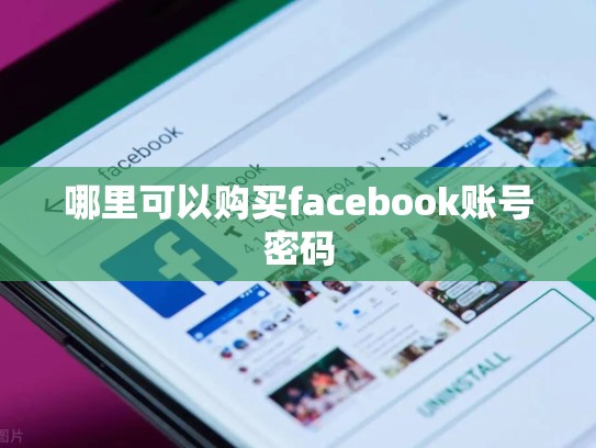 哪里可以购买facebook账号密码
