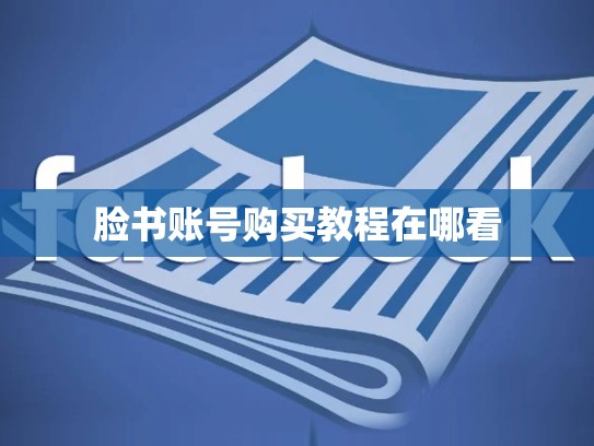 脸书账号购买教程在哪看