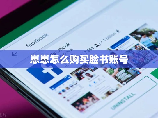 崽崽怎么购买脸书账号