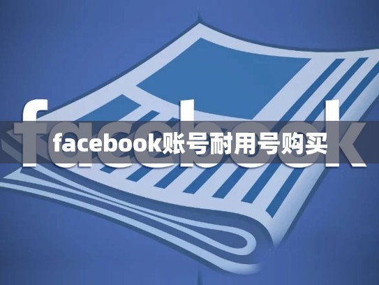 facebook账号耐用号购买