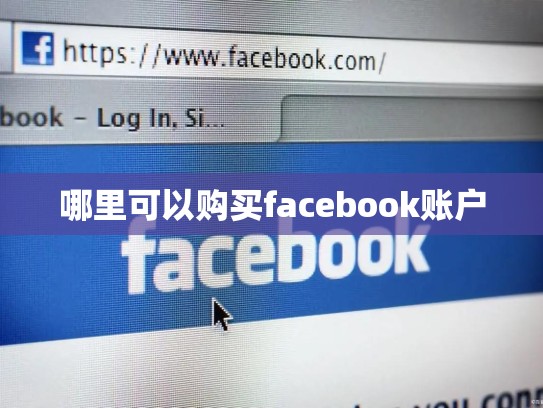 哪里可以购买facebook账户