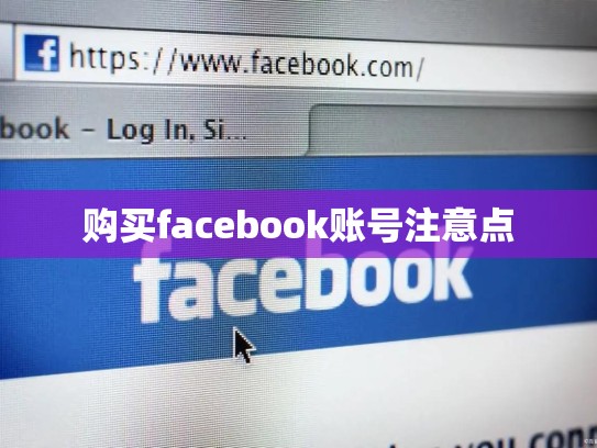 购买facebook账号注意点