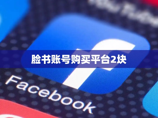 脸书账号购买平台2块