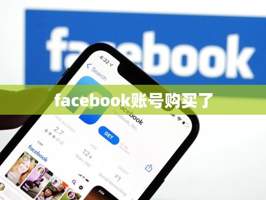 facebook账号购买了