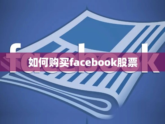 如何购买facebook股票