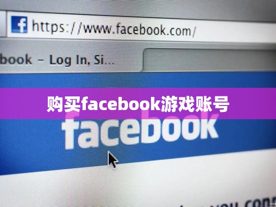 购买facebook游戏账号