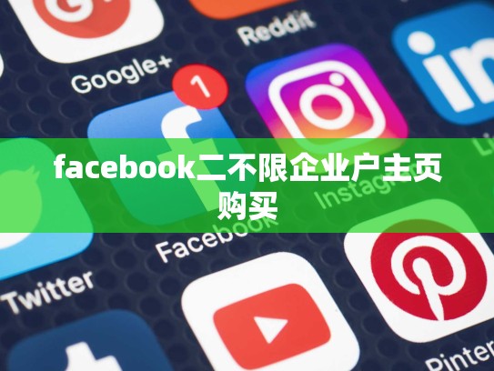 facebook二不限企业户主页购买