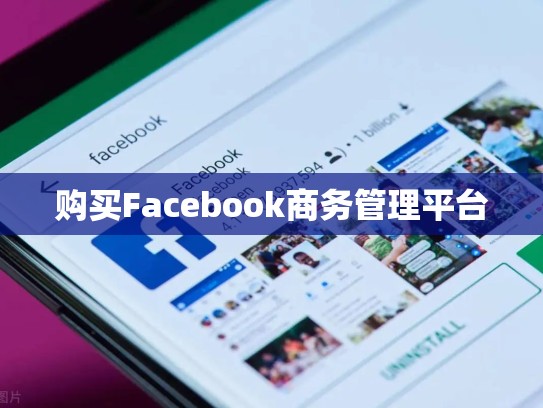 购买Facebook商务管理平台