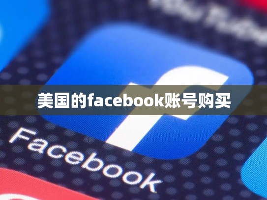 美国的facebook账号购买