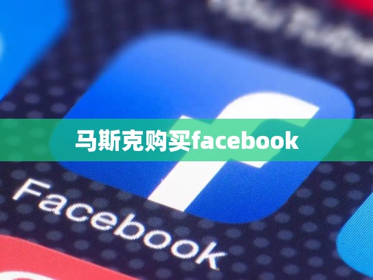 马斯克购买facebook