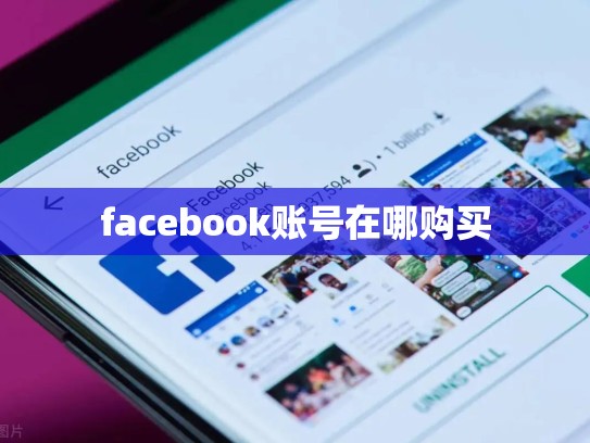 facebook账号在哪购买