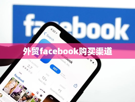 外贸facebook购买渠道
