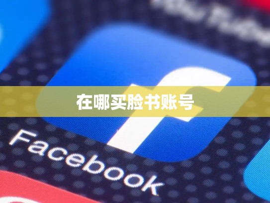 在哪买脸书账号