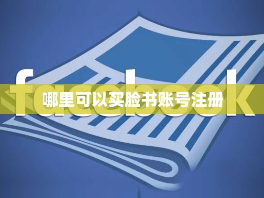 哪里可以买脸书账号注册