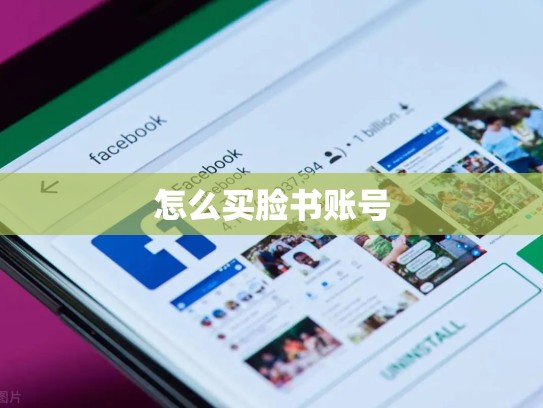 怎么买脸书账号